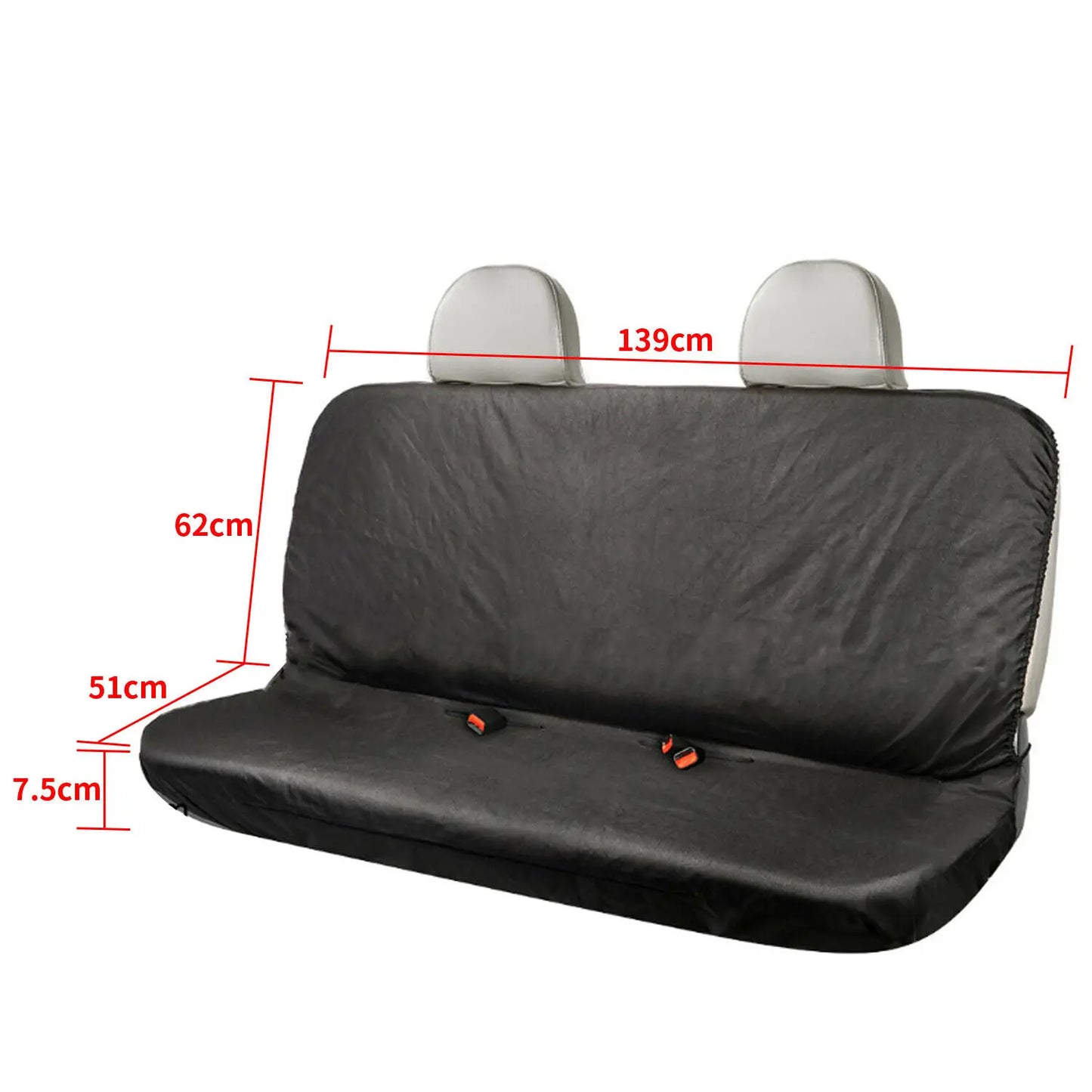 Universal Waterproof Car Rear Back Seat Protector Cover Pet Dog Protector Waterproof Cover for SUV Vehicle Auto Seat